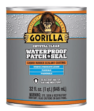 Gorilla Patch & Seal Liquid Rubber Waterproof Sealant