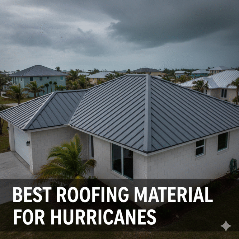 best roofing material for hurricanes