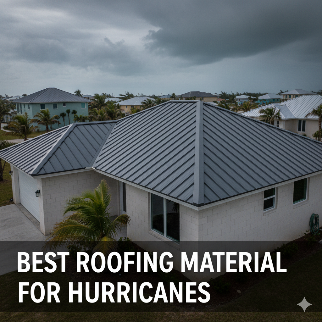 best roofing material for hurricanes