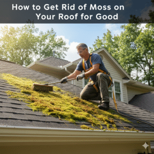 how to get rid of moss on roof