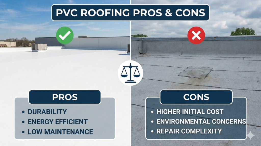 PVC Roofing Pros and Cons